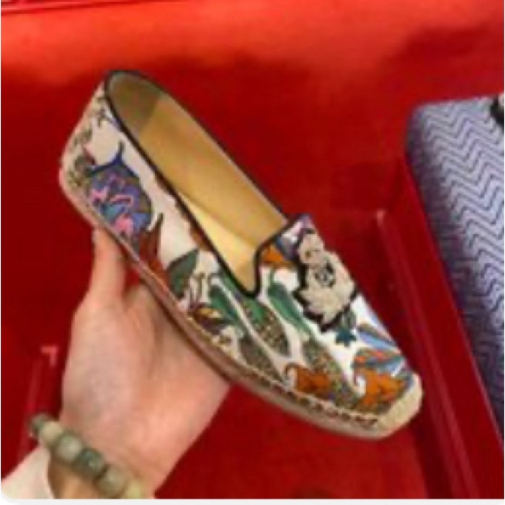 Women’s Christian Louboutin Nanou Orlato Donna Flat Espadrille Shoes Size EU 40